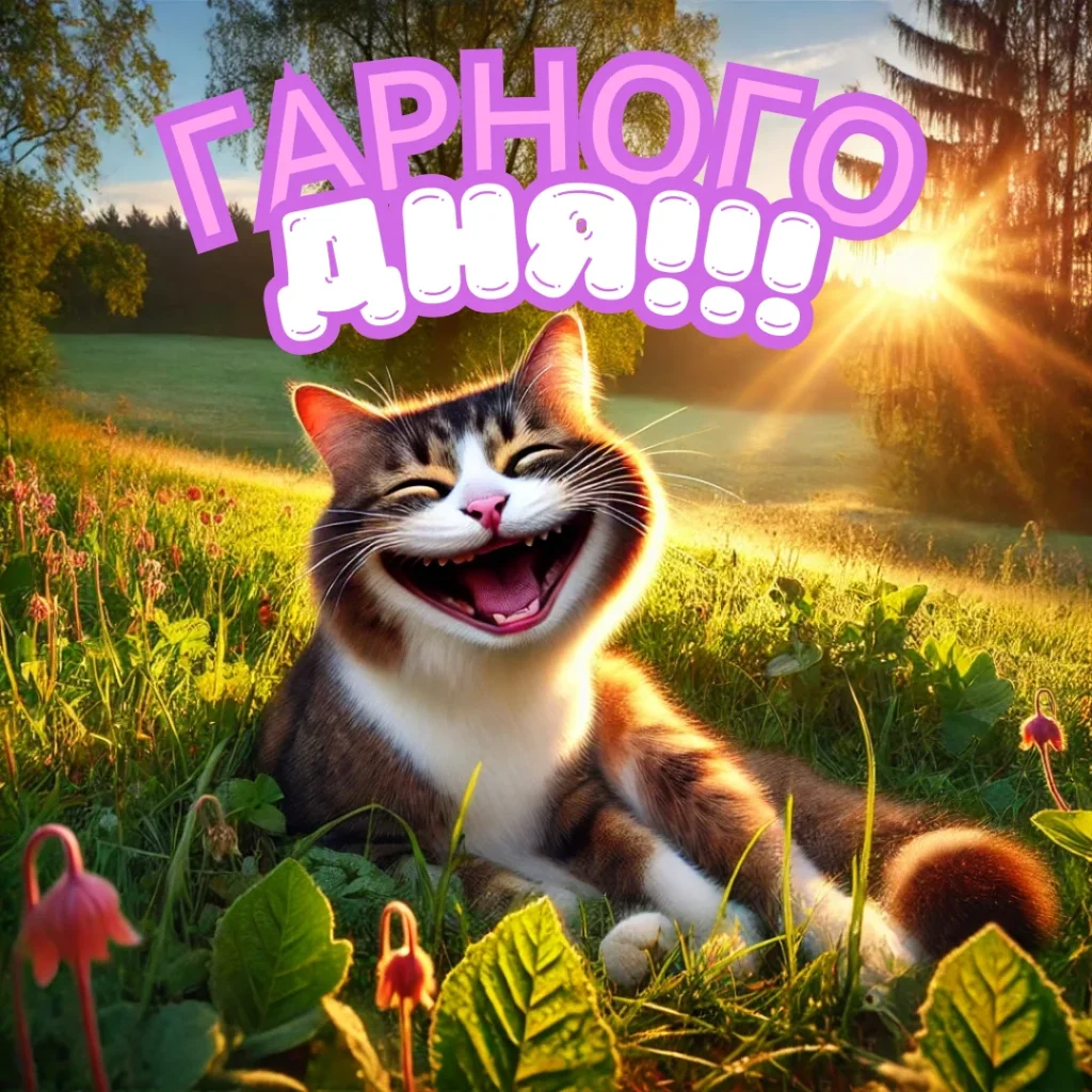 добрий ранок гарного дня