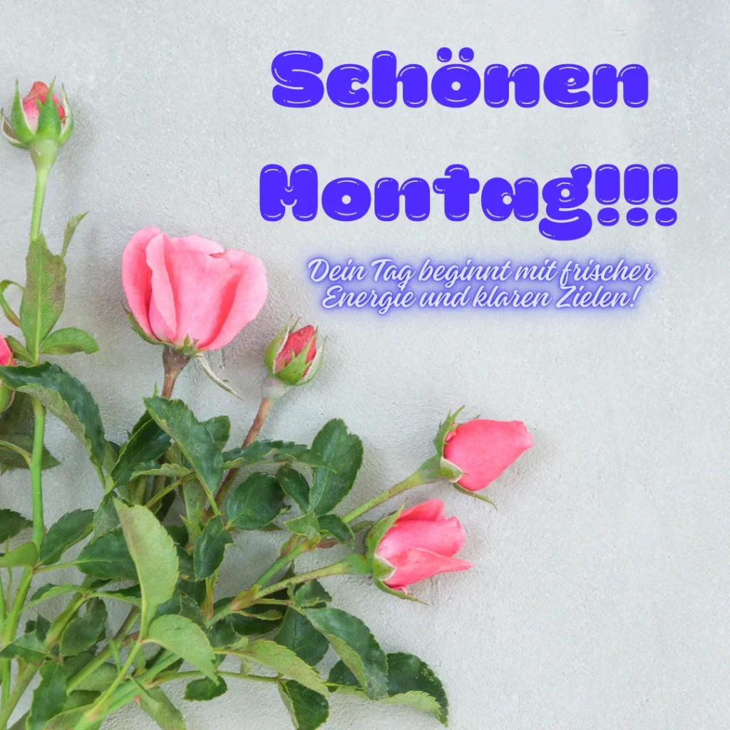 einen schönen montag