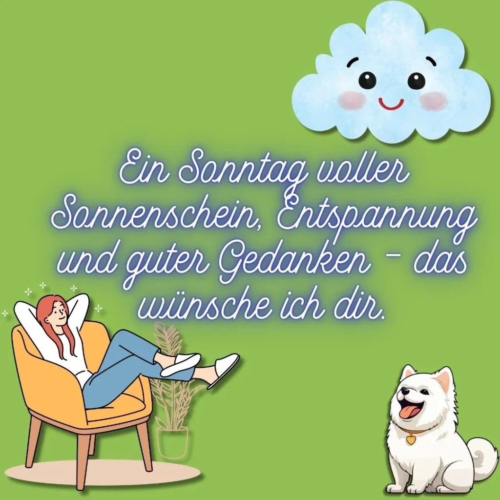 schönen sonntag bild