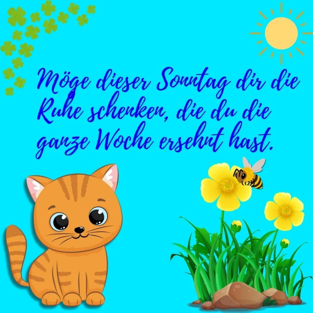 hallo schönen sonntag