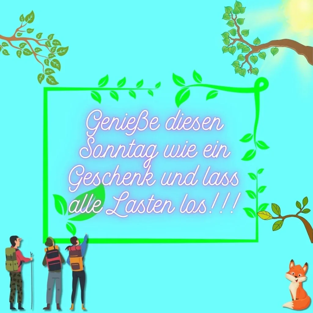 einen tollen sonntag