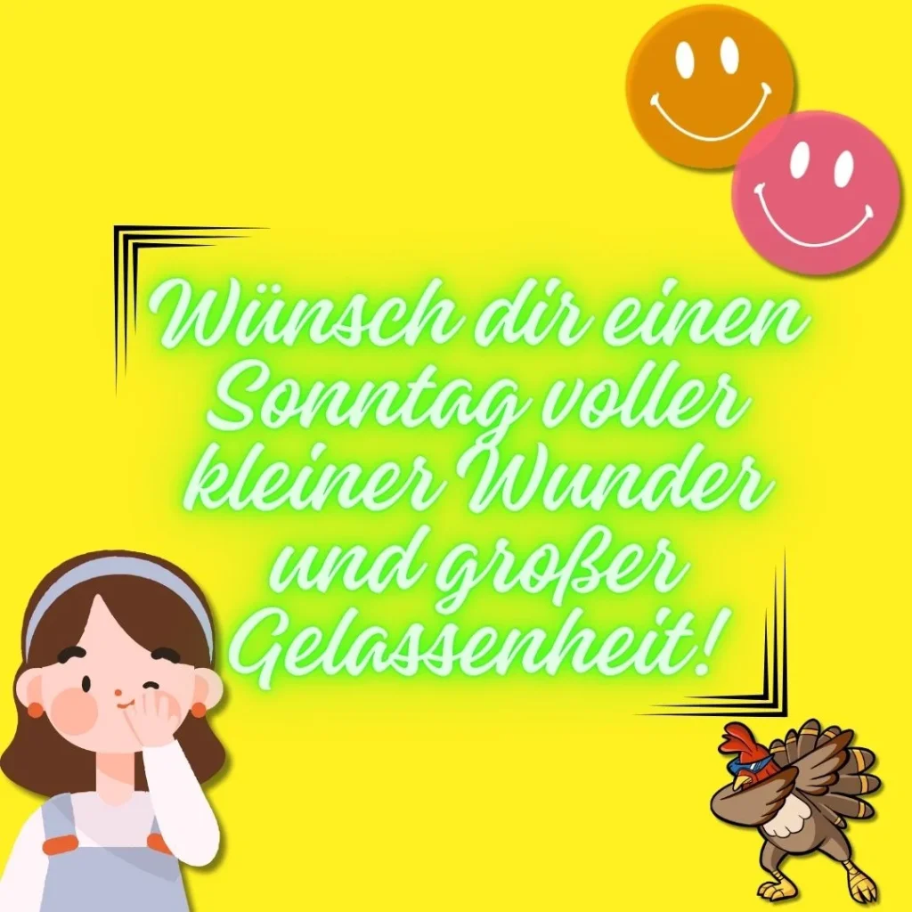 gemütlichen sonntag